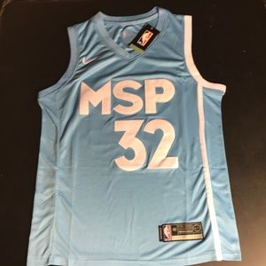 Karl Towns Minnesota Timberwolves NBA Jersey